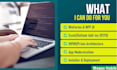develop or fix desktop apps in wpf or  winforms