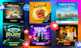 design high impact social media posts
