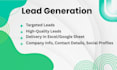be your expert lead generation specialist