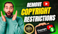 remove copyright from youtube content