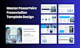 design custom powerpoint templates professional master slide