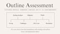 assess your fictional novel outline