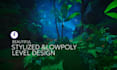 design stylised and lowpoly unity 3d game environment
