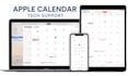 set up and organize apple calendar for productivity, design hyperlink planners