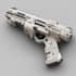 draw detailed 3d weapons with an epic style