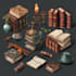 create game props and objects