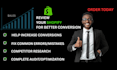 do shopify cro audit, conversion rate optimization and improve your store sales