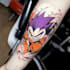 make comic cartoon anime tattoo design
