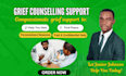 provide professional grief counselling support