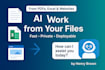 create ai chatbot from your pdfs, excel files, or website