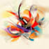 create abstract geometric digital art