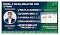 do excel data cleaning, formatting, split and merge files