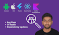 fix bugs in android, ios app, reskin mobile app and update libraries