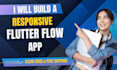 build flutterflow app flutter app flutter flow bubble app mobile app development