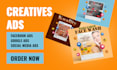 design creatives facebook ads and meta ads creatives