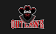 design modern outlaws baseball team logo