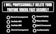 professionally delete your youtube videos fast securely