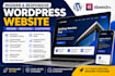 create a mobile responsive wordpress website and design it