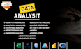 do professional data analysis, cleaning and visualization with clear reporting