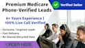 do medicare phone call verified leads generation