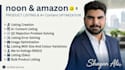 do noon and amazon listing creation and content optimize