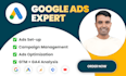 setup and optimize google ads PPC campaign management