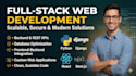 develop full stack web application using django, react and next