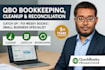 fix messy books and catch up overdue bookkeeping in qbo