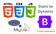 create websites with PHP, mysql, jquery, html and CSS