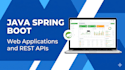 develop java spring boot and backend web application