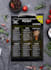 design modern restaurant menu design