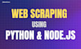 do python webscraping and data extraction