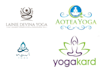 make modern sacred geometry, mystical, yoga, holistic, spiritual logo design