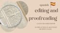 proofread and edit your spanish text or translation