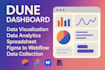 build dune dashboard data visualization blockchain spreadsheet