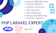 develop ecommerce, custom website with PHP laravel expertise