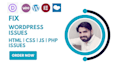 fix wordpress issues, errors, bugs, css, provide wp help