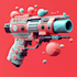draw detailed 3d weapons with an epic style