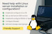 setup linux servers on AWS vpc, azure vnet, or vmware onprem