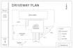 create driveway plan, parking lot, site plans