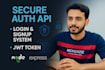 build jwt authentication API using node js and express