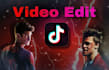 create tiktok edit, reels, twitch