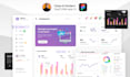 design clean and modern saas web app UI using figma