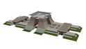 create low poly 3d models or environment