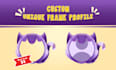 create cute and unique frame profile