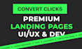 design a high converting landing page for your business