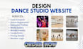 design dance class dance studio art music dance party acting hip hop website