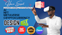 design crypto, nft, ai, metaverse, pitch deck,  powerpoint presentation