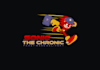 design sonic speed weed delivery service logo