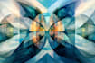 create abstract geometric digital art